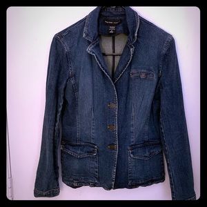 New York & Company denim blazer